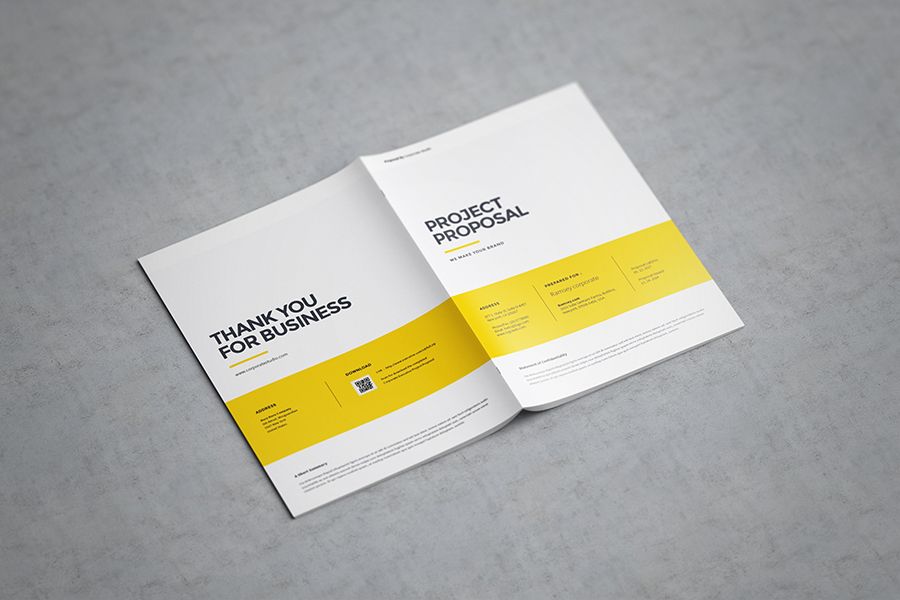 A4 Free Catalogue Mockup
