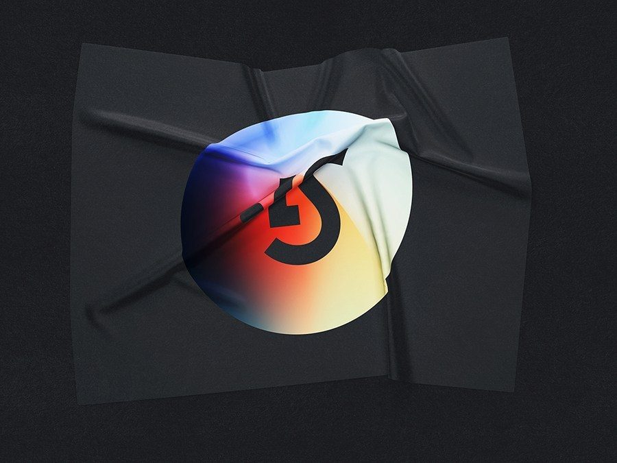 Free A4 Wrinkled Mockup