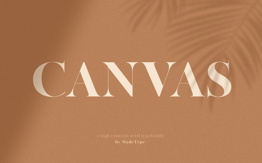 Made Canvas Font Family Demo