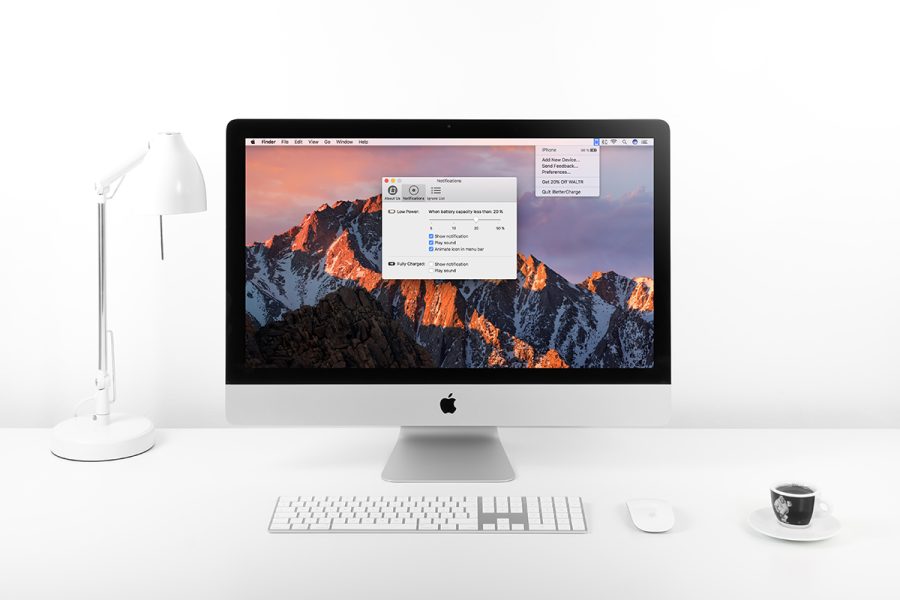 Free Realistic IMac Mockup