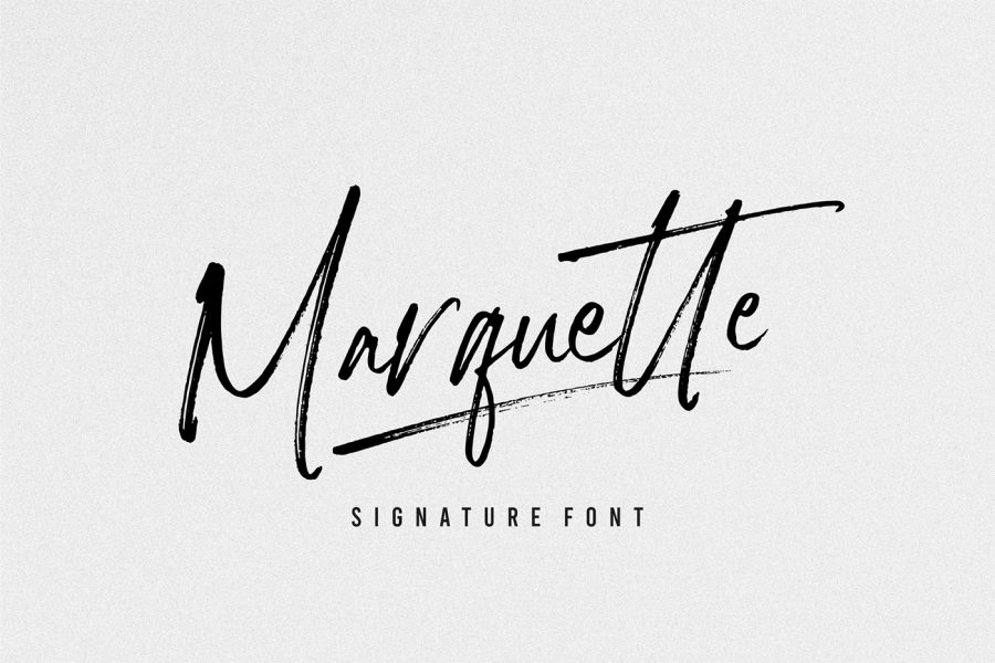 Free Marquette Signature Font