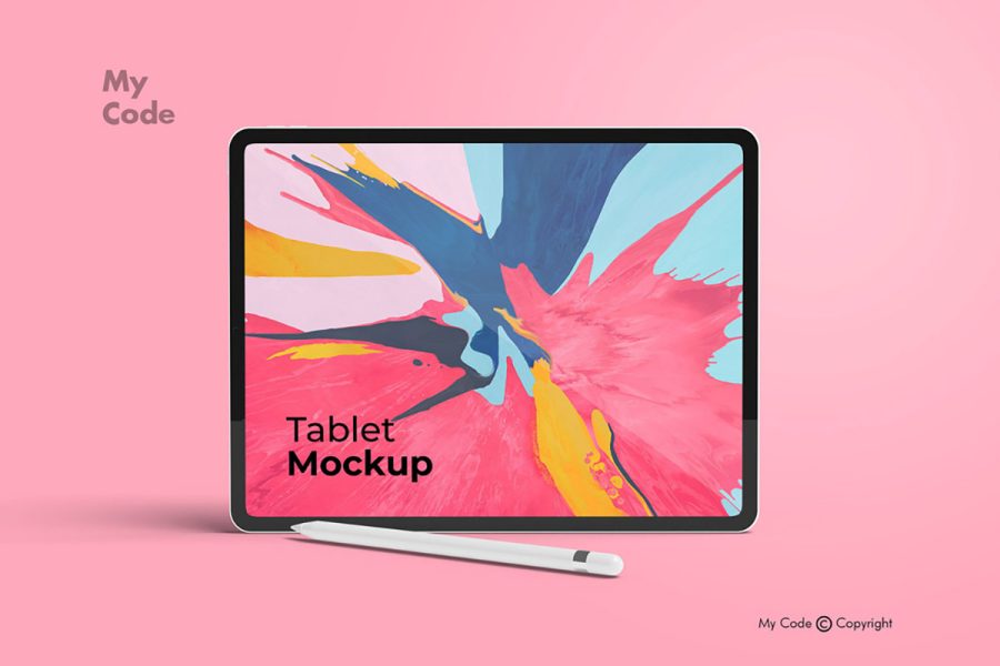 Free Stylish IPad Pro Mockup