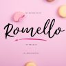 Free Romello Typeface Script Font