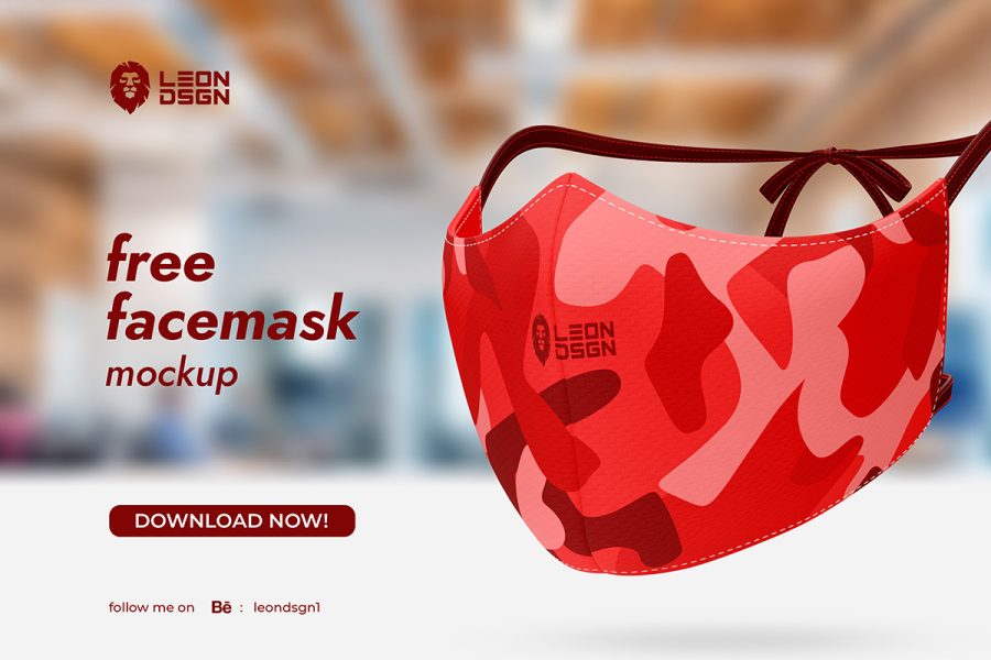 Suprmask Free Mockup