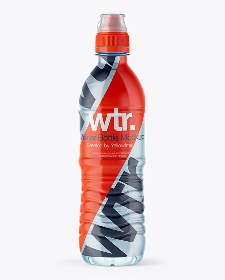 Water Bottle Free Mockup