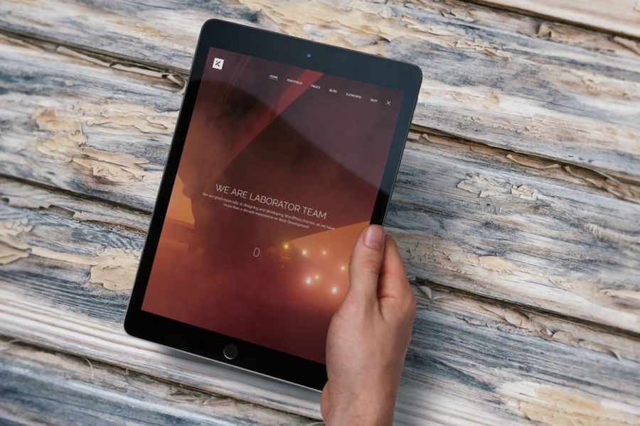Free IPad Air PSD Mockup