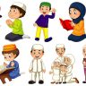 شخصيات اطفال تلعب تقراء تصلي تدعو الله اسلامية عربية  ملف مجاني للتحميل ملفات مفتوح للمصميمن