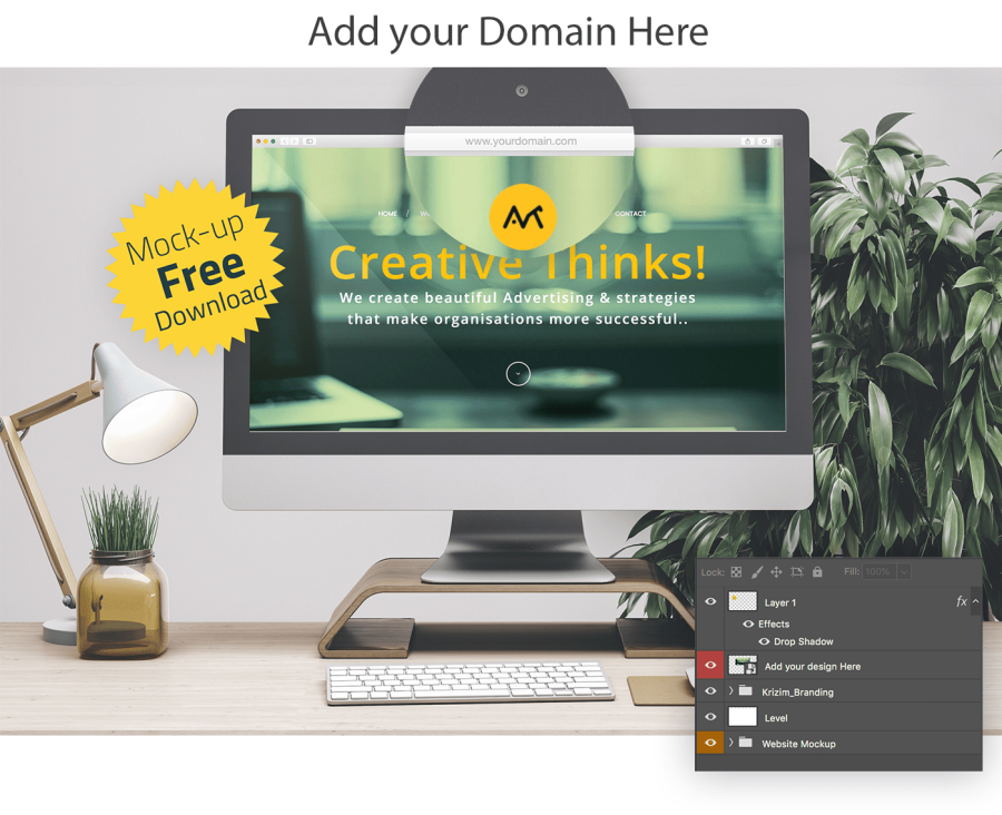 Free Web Browser Mockups