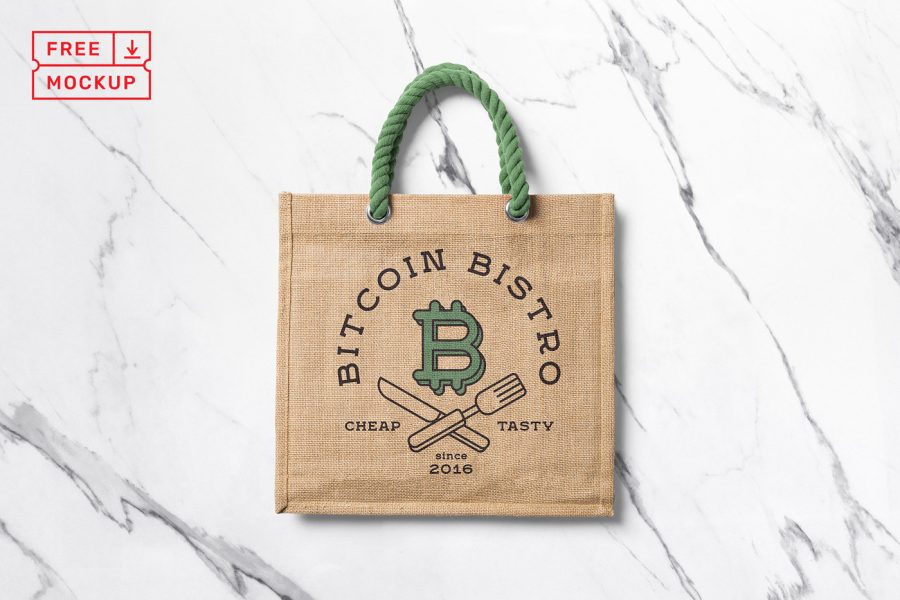 Tote Bag Free PSD Mockup