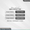 أزرار ويب بسيطة – Simple Web Buttons