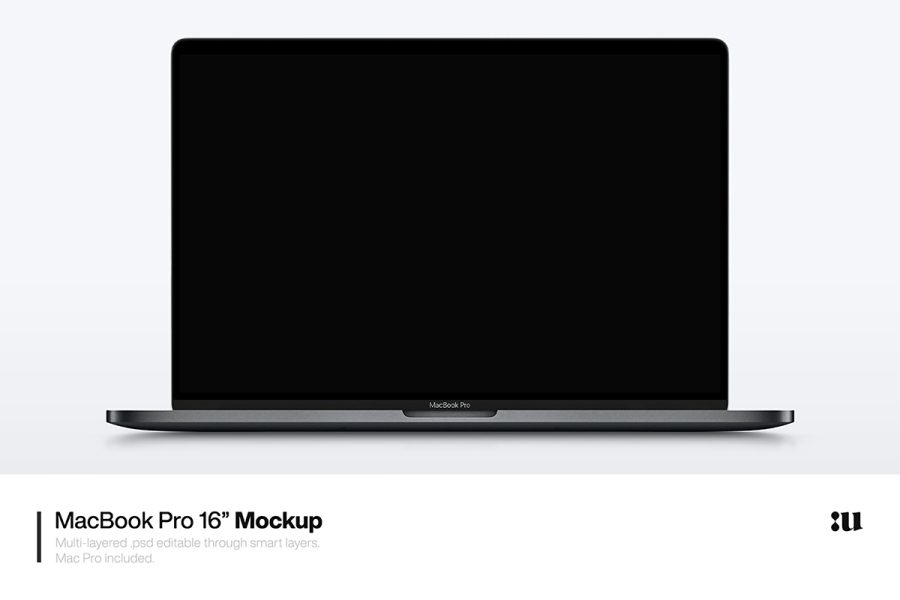 Free Demo MacBook Pro 16-Inch Mockup