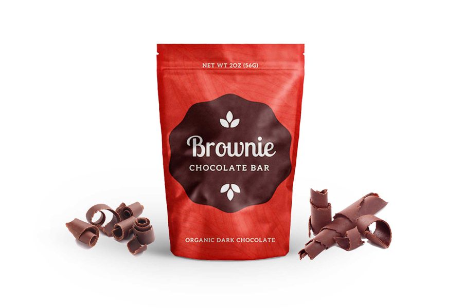 Free GYM Powder Paper Pouch Mockup