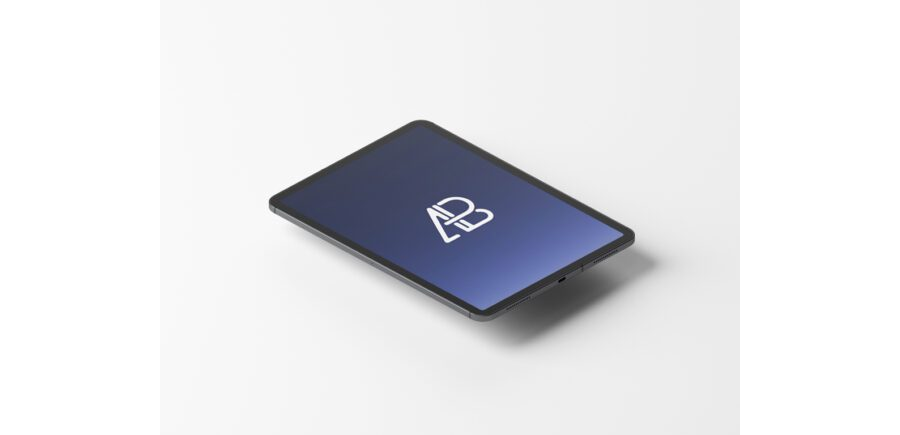 Animated floating iPad Pro Mockup