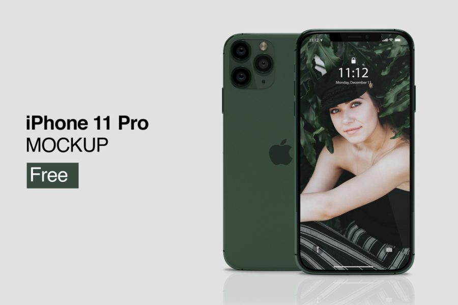 Free IPhone 11 Pro Mockup